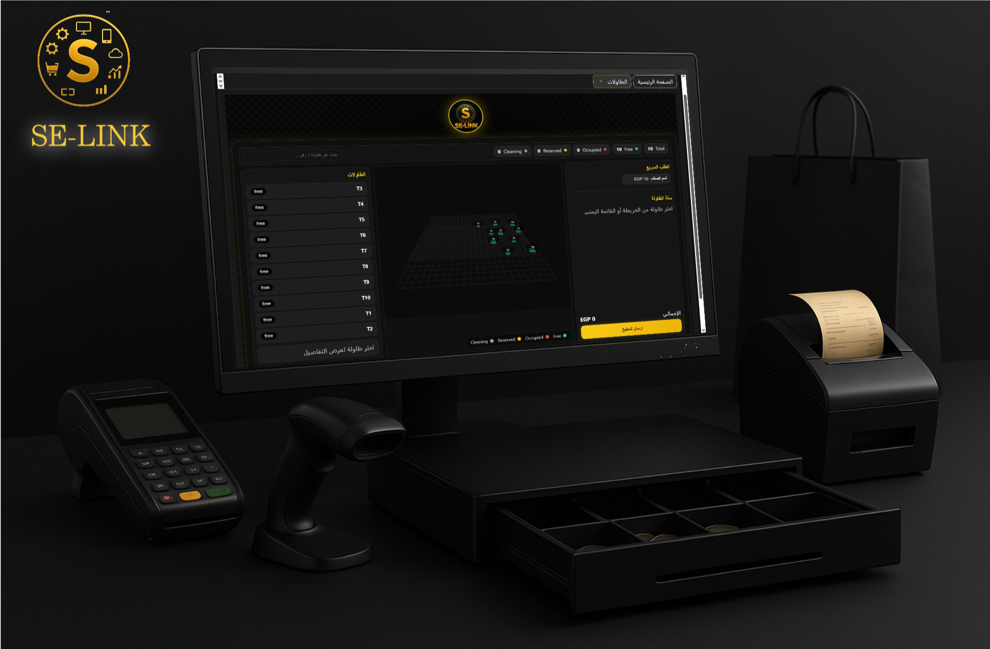 POS الكافيهات